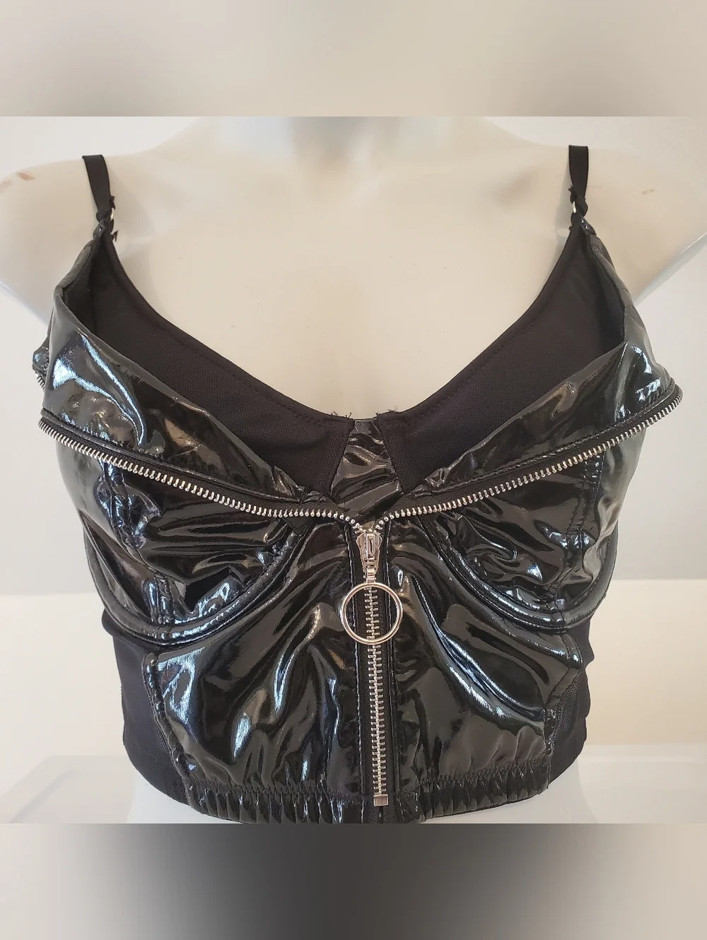 BodyRage Zipper Top - Picture 2 of 7